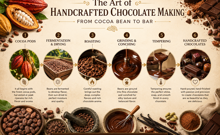 The Art of Handcrafted Chocolate Making From Cocoa Bean to Bar The Art of Handcrafted Chocolate Making From Cocoa Bean to Bar