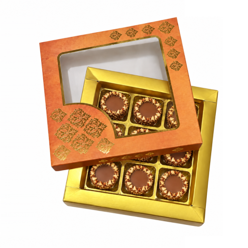 Luxury Gold Nut Chocolate Gift Box